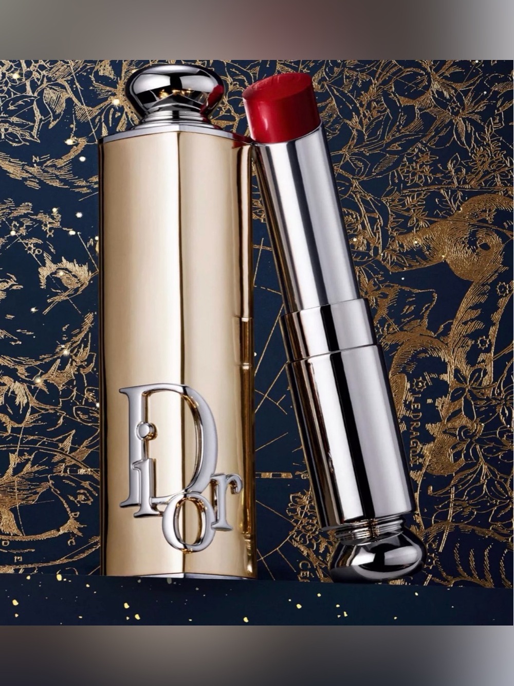 DIOR ADDICT FASHION LIPSTICK CASE - METALLIC GOLD NIB - Picture 8 of 8